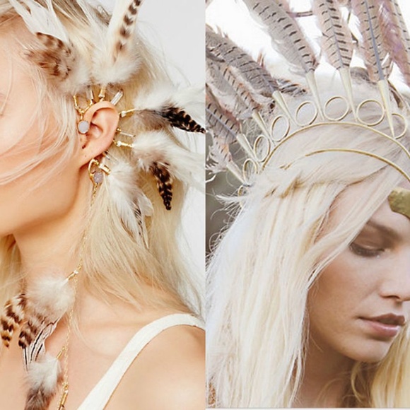 Free People Accessories - Gorgeous hand forged Ear Adornment Free People Festival